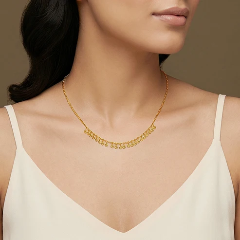Golden Dots Necklace - Image 2