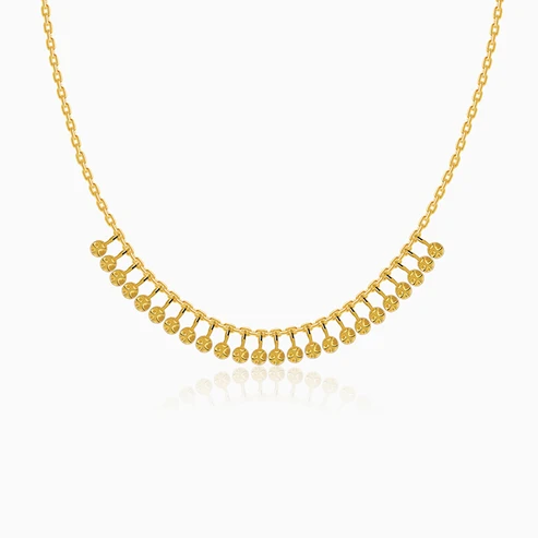 Golden Dots Necklace - Image 3